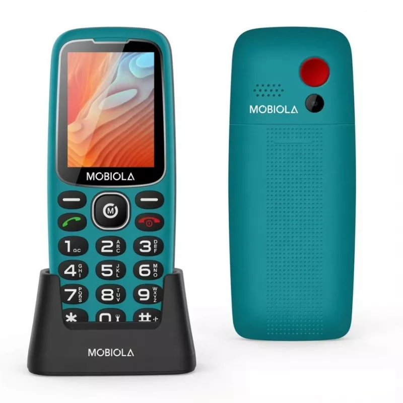 Mobiola MB4120 lihttelefon, türkiissinine