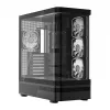 MODECOM Volcano AQ100 ARGB Midi Tower PC korpus - must