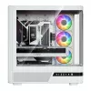 MODECOM Volcano AQ100 ARGB Midi Tower Valge