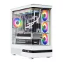 MODECOM Volcano AQ100 ARGB Midi Tower Valge