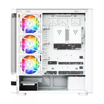 MODECOM Volcano AQ200 ARGB Midi Tower korpus valge