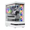 MODECOM Volcano AQ200 ARGB Midi Tower korpus valge