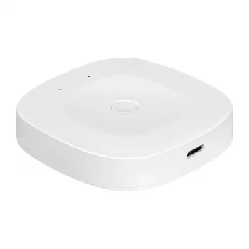 MOES ZHUB-C ZigBee 3.0 Ethernet/Wi-Fi nutikas värav keskus Tuya seadmetele, ühildub Alexa ja Google Home'iga