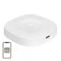 MOES ZHUB-C ZigBee 3.0 Ethernet/Wi-Fi nutikas värav keskus Tuya seadmetele, ühildub Alexa ja Google Home'iga