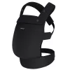 Momcozy BC001 Soft Structured Baby Carrier with Detachable Hip Seat, Black, 0-36 Months, 3.5-20 kg