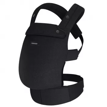 Momcozy BC001 Soft Structured Baby Carrier with Detachable Hip Seat, Black, 0-36 Months, 3.5-20 kg