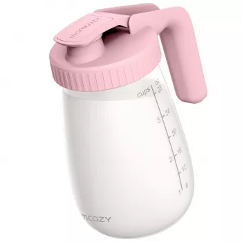 Momcozy GP01 rinnapiima hoiustamise anum 950 ml roosa