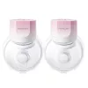 Momcozy S12 Pro Quick Pink Double Pack Shell Breast Pump Wireless Double Pink