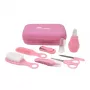 MOMINI Baby Care Kit Pinky - 10-osaline vastsündinu hoolduskomplekt reisikotiga