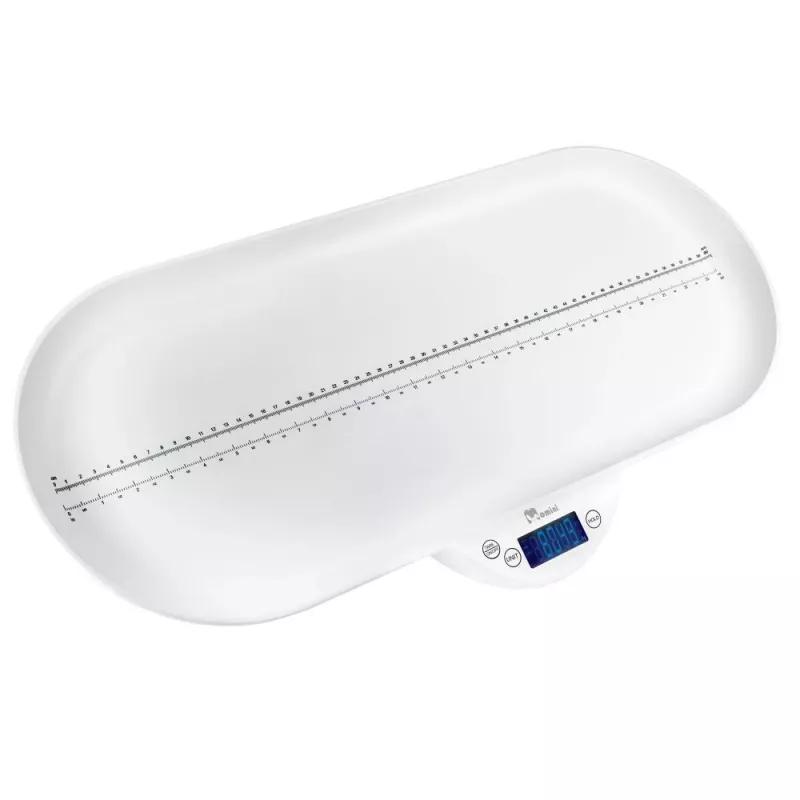 Momini Baby Scale TinyScale - Digitaalne imikukaal 20 kg, 5 g jaotus, valge