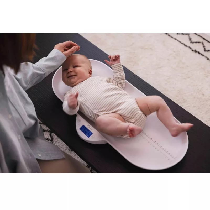 Momini Baby Scale TinyScale - Digitaalne imikukaal 20 kg, 5 g jaotus, valge