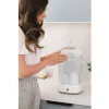 Momini Bottle Steriliser QuickSteam - Elektriline aurusterilisaator 6 pudelile, 8-minutiline tsükkel, automaatne väljalülitus, BPA-vaba