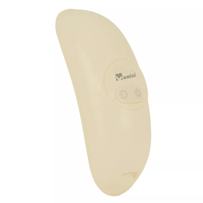 MOMINI Lactation Massager Calma – Elektriline soojendava ja vibreeriva funktsiooniga rinnamassaažiseade 8 režiimiga, IPX7 veekindel, USB-C laetav