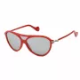 Moncler ML0054-67C Unisex Päikeseprillid - Must raam, suitsuhall lääts, 128 mm läätse laius