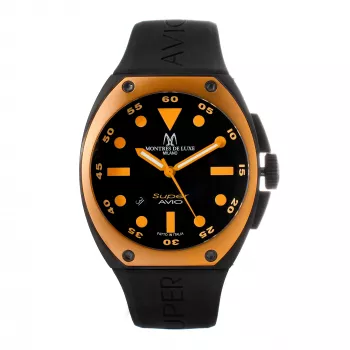 Montres de Luxe meeste automaatkell 09SA-BK-1002 48mm musta numbrilaud ja nahkrihm