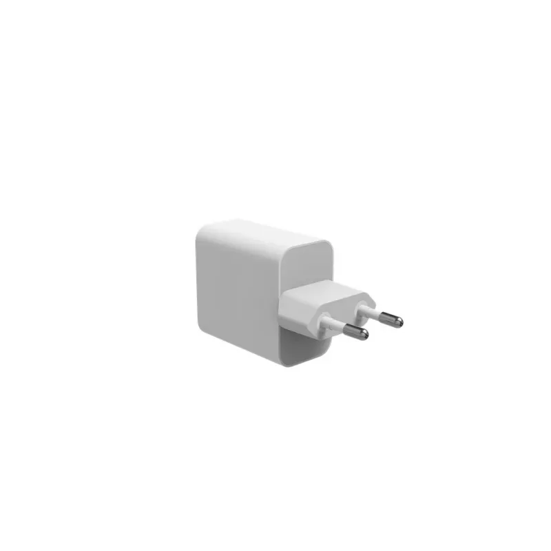 Mophie ROC GaN 45W kahe USB-C seinakinnitusega laadija - valge