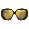 MOSCHINO Women's Butterfly Sunglasses MOS152-S-807 Black/Grey Gradient