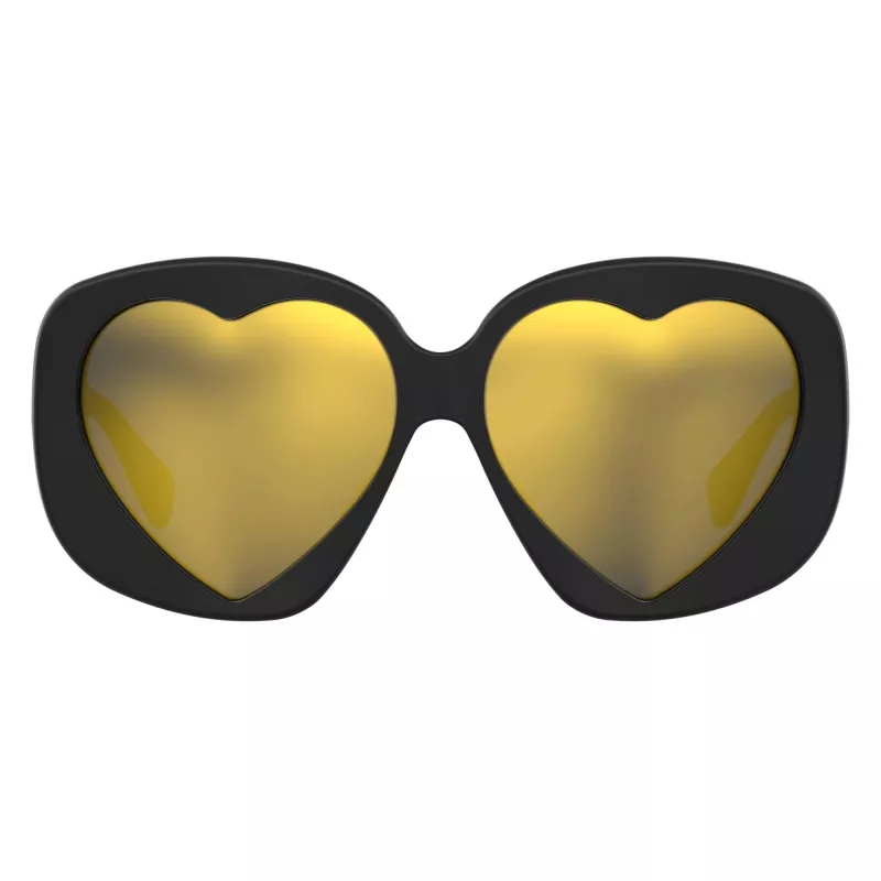 MOSCHINO Women's Butterfly Sunglasses MOS152-S-807 Black/Grey Gradient