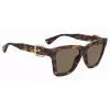 MOSCHINO Women's Cat Eye Sunglasses MOS131S086F47 Havana Brown 54mm