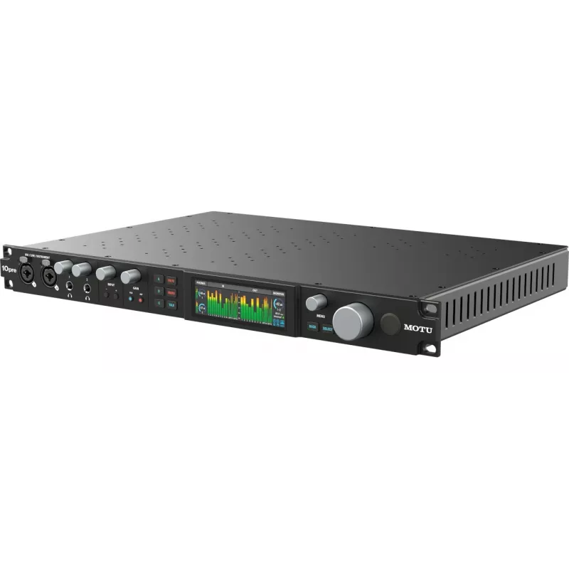 MOTU 10pre 28x30 hübriid FireWire/USB heliliides DSP-ga