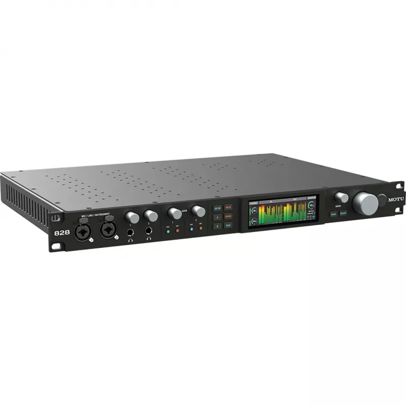 MOTU 828 28x32 Thunderbolt/USB 2.0 heliliides