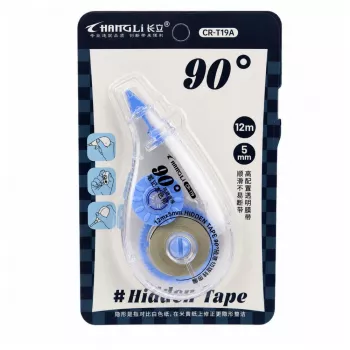 Hiirekujuline täppisparandusteip kooli ja kontori jaoks 5mm x 12m