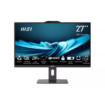 MSI All-in-One PRO AP272P 14M-495EU - 27 inch Full HD IPS, Intel Core i7-14700, 16GB DDR5, 1TB SSD, Windows 11 Pro, Must