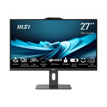 MSI All-in-One PRO AP272P 14M-496EU - 27 inch Full HD IPS, Intel Core i5-14400, 16GB RAM, 512GB SSD, Windows 11 Pro, must