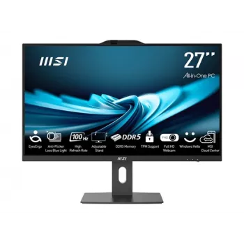 MSI All-in-One PRO AP272P 14M-496EU - 27 inch Full HD IPS, Intel Core i5-14400, 16GB RAM, 512GB SSD, Windows 11 Pro, must