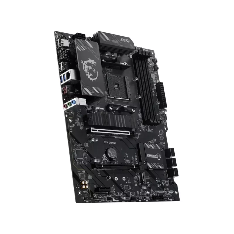 MSI B550 GAMING emaplaat - AMD B550 kiibistik, pesa AM4, ATX, DDR4, HDMI/DP
