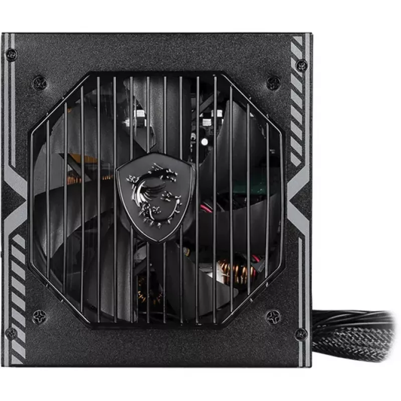 MSI MAG A750BN PCIE5 III 750W toiteplokk, 80 PLUS Bronze, mitte-modulaarne, must