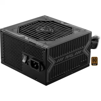 MSI MAG A750BN PCIE5 III 750W toiteplokk, 80 PLUS Bronze, mitte-modulaarne, must