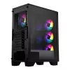 MSI MAG FORGE 130A Airflow ATX Mid-Tower mängukorpus - must, karastatud klaas, 4x ARGB ventilaatorit