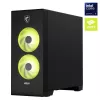 MSI MAG Infinite S AI 2nd Gaming Desktop - Intel Core i5-14400F, RTX 4060, 16GB DDR5, 1TB SSD, Windows 11 Home, Must/Läbipaistev