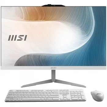 MSI Modern AM242 1M-2222EU Intel Core 3 100U 23,8 inch Full HD All-in-One PC, 8GB DDR5, 512GB SSD, Windows 11 Pro, Wi-Fi 6E, must