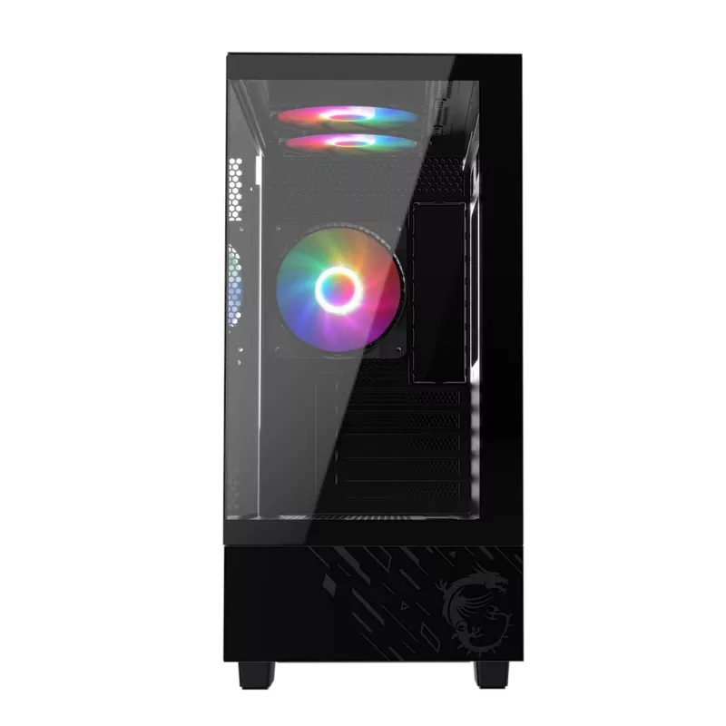 MSI PAG PANO M110A Micro-ATX mängukorpus – must