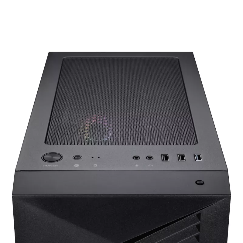 MSI PRO FORGE M050A Micro-ATX mängukorpus - must