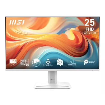 MSI PRO MP251W E14A 24,5-tolline Full HD IPS 100Hz kontorimonitor, valge