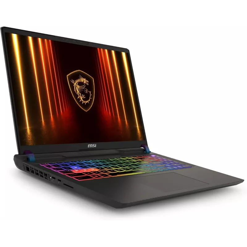 MSI Vector A16 HX A8WIG 16 tolline WQXGA 240Hz mängusülearvuti - Ryzen 9 8945HS, RTX 4070, 32GB DDR5, 1TB SSD, Windows 11 Home, must