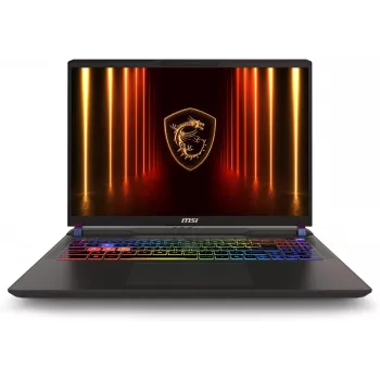 MSI Vector A16 HX A8WIG 16 tolline WQXGA 240Hz mängusülearvuti - Ryzen 9 8945HS, RTX 4070, 32GB DDR5, 1TB SSD, Windows 11 Home, must