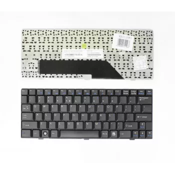 MSI Wind U90/U100/U110/U12 asendusklaviatuur sülearvutile - must, USA inglise QWERTY