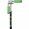 MUUWMI AU 102 Alumiiniumist Tõukeratas Neon 125 mm LED-valgustuvate Ratastega, Kokkupandav, ABEC 5 Laagrid, Max 50 kg, Neoonroheline/Must