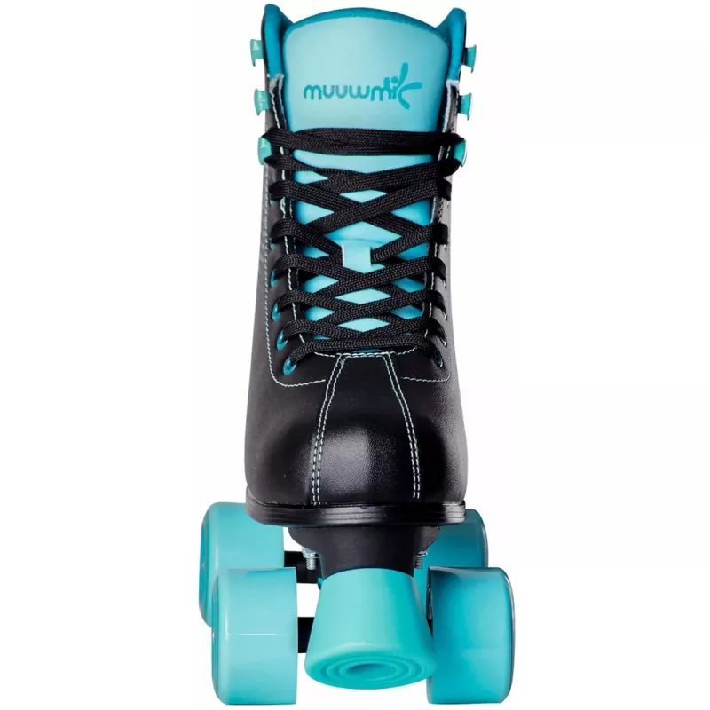 MUUWMI Rollschuh Disco suurus 31-34, rulluisud türkiissinine/must