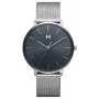 MVMT meeste automaatkell 28000089-D 42mm roostevabast terasest korpus musta nahast rihmaga