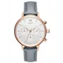 MVMT Women's Nova Chrono Watch 38mm Rose Gold Stainless Steel Green Leather D-FC01-RGGR