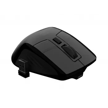 Natec Jaguar Pro juhtmeeta mängurihiir, 2,4 GHz + Bluetooth, 4000 DPI, must