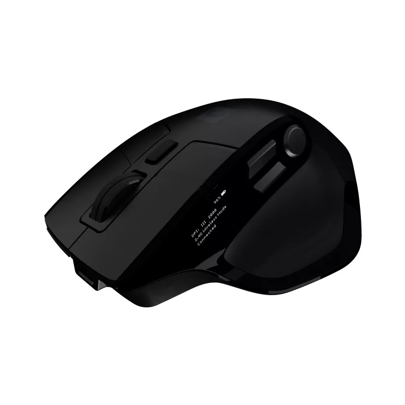 Natec Jaguar Pro juhtmeeta mängurihiir, 2,4 GHz + Bluetooth, 4000 DPI, must