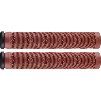 Native Emblem Grips Grey - Stunt Scooter Grips with Bar Ends