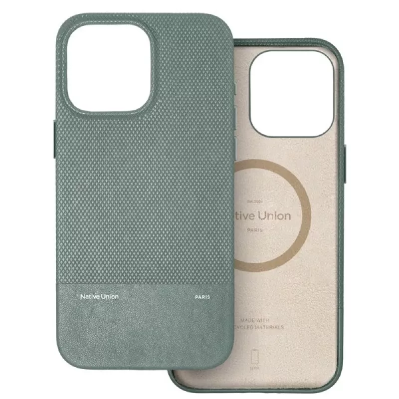 Native Union (RE)Classic Case for iPhone 16 Pro Max with MagSafe - Slate Green