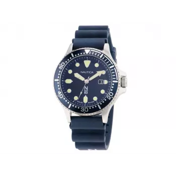 Nautica Coral Bay meeste sukeldujakell NAPCBS304 43mm sinine silikoonrihm